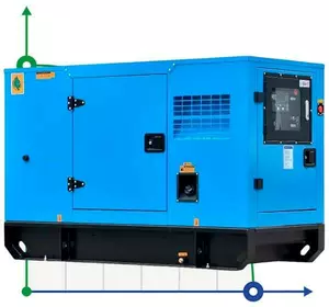Промисловий дизельний генератор XHYC-20GF з ATS, двигун Cummins 20kVA, 20kW, 380V/50HZ закритого типу
