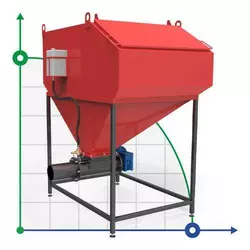 Система автоматичної подачі палива з бункером об'ємом 5,0 куб.м