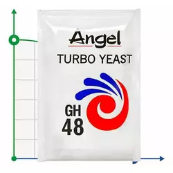 Дріжджі спиртові Angel active dry yeast GH (Angel Turbo GH), упаковка - 10 кг