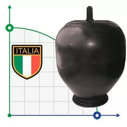 Мембрана для гідроакумулятора (прохідна) Ø150 200л EPDM Італія AQUATICA (779499)