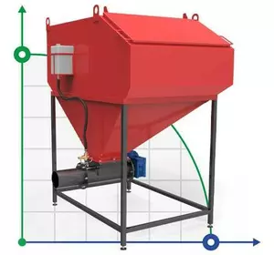 Система автоматичної подачі палива з бункером об'ємом 3,0 куб.м
