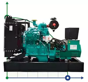 Промисловий дизельний генератор XHYC-20GF з ATS, двигун Cummins 20kVA, 20kW, 380V/50HZ відкритого типу