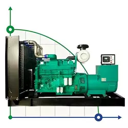 Промисловий дизельний генератор XHYC-450GF з ATS, двигун Cummins 500kVA, 450kW, 380V/50HZ відкритого типу