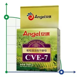 Дріжджі винні Angel CVE-7, упаковка - 0,5 кг