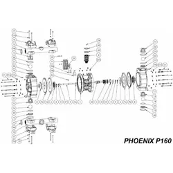 Верхній / нижній колектор, PP + CF, PHOENIX P160