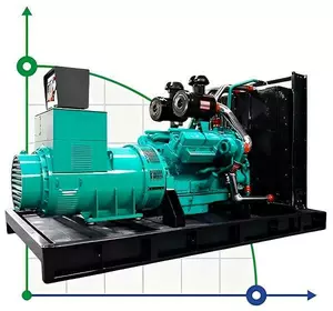 Промисловий дизельний генератор XHYS-250GF з ATS, двигун Kaipu 250kVA, 250kW, 380V/50HZ відкритого типу