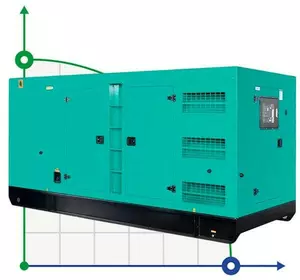 Промисловий дизельний генератор XHYC-450GF з ATS, двигун Cummins 500kVA, 450kW, 380V/50HZ закритого типу
