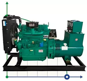 Промисловий дизельний генератор XHY-R30GF з ATS, двигун Ricardo 40kVA, 30kW, 380V/50HZ відкритого типу