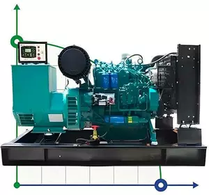 Промисловий дизельний генератор XHYW-50GF з ATS, двигун Weichai 60kVA, 50kW, 380V/50HZ відкритого типу