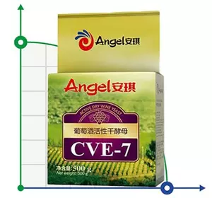 Дріжджі винні Angel CVE-7, упаковка - 0,5 кг